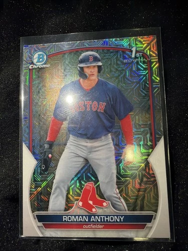 2023 Bowman - Chrome Prospects Roman Anthony #BCP-71 Mojo Refractor (RC)