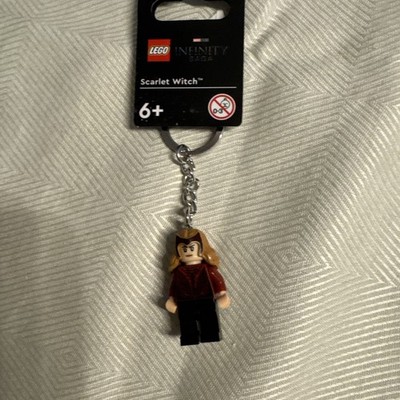 LEGO Scarlet Witch Minifigure Keychain 3'' Wanda Maximoff Infinity Saga Marvel