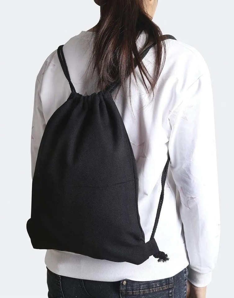 Lightweight Canvas shoulders drawstring bundle pockets Outdoor Sports Backpack G