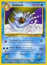 Golduck 35/62 Fossil Unlimited Pokemon on eBay