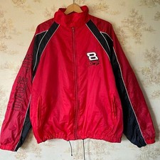 Y2K Dale Earnhardt Jr. 8 Windbreaker  Winner's Circle Sleeve Spellout  Size XL