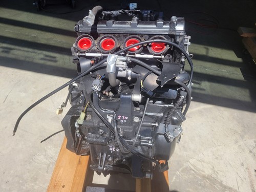 2006-2007 Kawasaki Ninja ZX10R ZX-10 Engine Motor Longblock *Hole in Block*