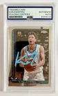 Kon Knueppel Signed 2025 Topps Chrome RC PSA DNA Auto 254 Autographed Autograph