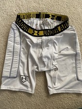 Under Armour Baseball Padded Compression Sliding Shorts Youth Large Used