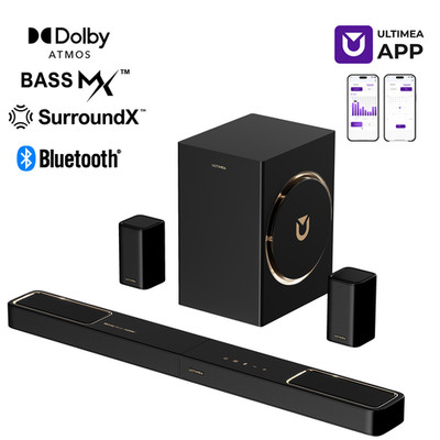 ULTIMEA Skywave F40 Boom 5.1.2 Dolby Atmos Soundbar Subwoofer Heimkino HDMI eARC