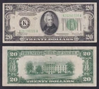 United States 20 Dollars 1934C Dallas P.431Dc BB/VF Banknote