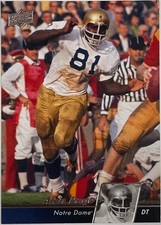 2011 Upper Deck #11 Alan Page Notre Dame Fighting Irish