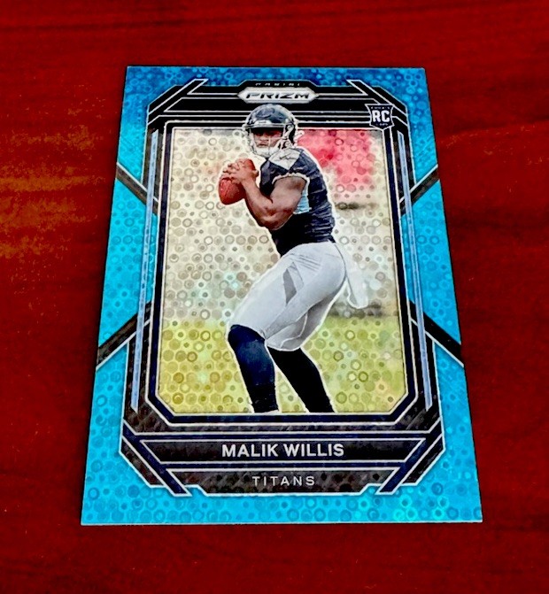2022 MALIK WILLIS 11/79 No Huddle Blue Panini Prizm RC #303