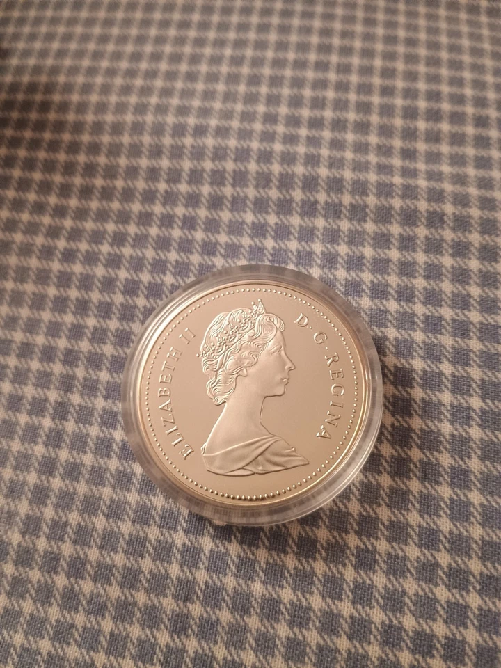 Monete Argento 1 Dollaro Canadese 1988 - Immagine 4 di 4