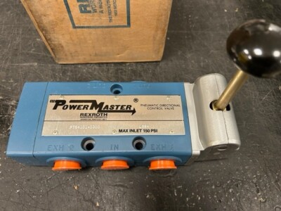 Neu Rexroth Power Master PT64101-0300 Pneumatisches Wegeventil 150PSI
