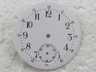 Chopard L.U.C Antique Swiss Pocket Watch Original Enamel DIAL Watch-face 43mm