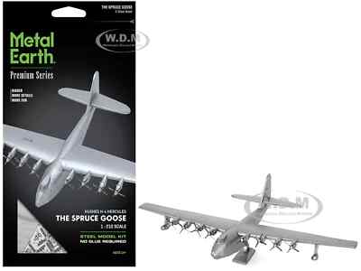 HUGHES H-4 HERCULES AIRCRAFT SPRUCE GOOSE STEEL MODEL KIT BY METAL EARTH PS2011