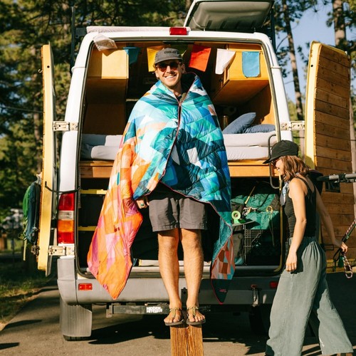 Water-Resistant Lightweight Blanket for Camping, Hiking, and Picnics - Geo Fresh - Picture 11 of 11
