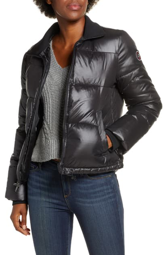 UGG IZZIE PUFFER NYLON FULL ZIP JACKET 