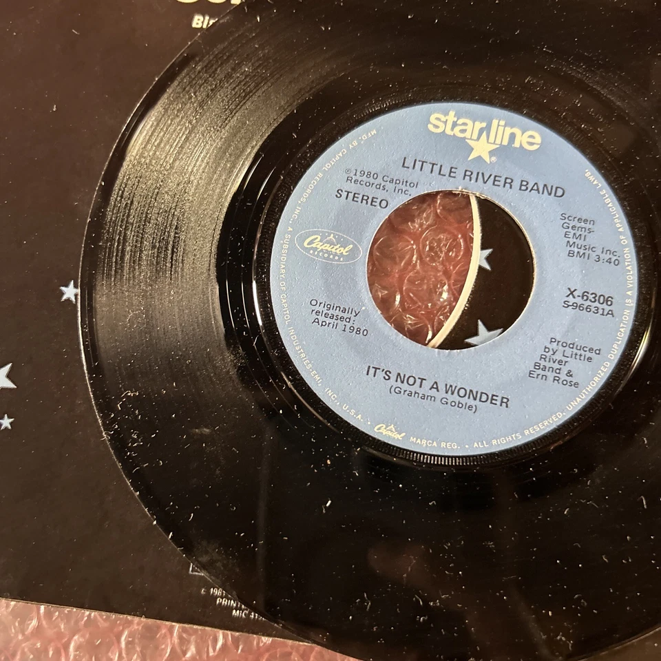 45 Little River Band Cool Change/It's Not A Wonder Star Line Capitol - Image 2 of 4