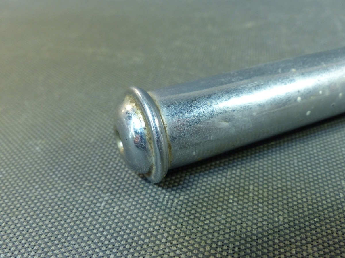 Pompe à Vélo Vintage En Aluminium – Sans Marque – Pour Cyclo Ou Randonneuse