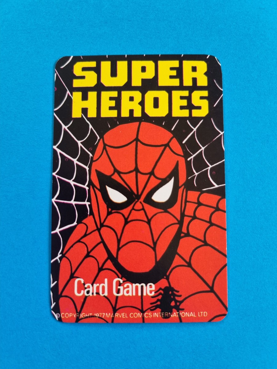 The Mighty Thor Mint Rare Card Game Super Heroes 1977 Marvel