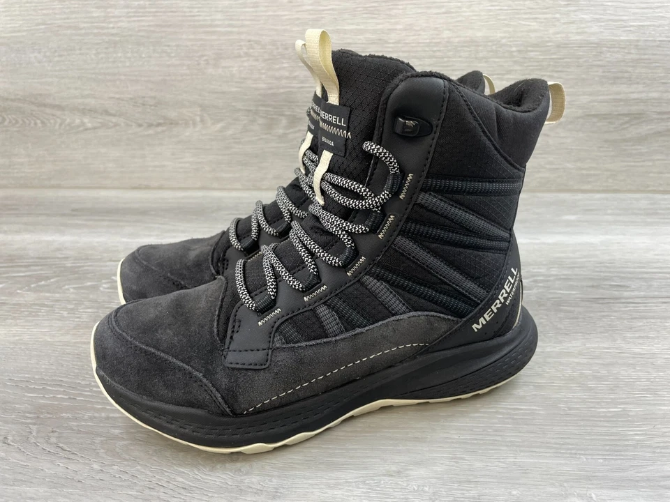 Merrell Bravada Edge 2 Thermo J037773 Mujer 7 Negro Gamuza Senderismo Botines Foto 4 de 4