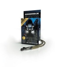 KAWASAKI KH125  82-99 STD FRONT GOODRIDGE GOLD SS HOSES KIT