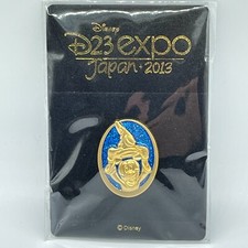 RARE! Disney Store JAPAN Pin D23 Expo JAPAN 2013 Sorcerer Mickey NOT FOR SALE