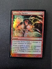 GUERRILLA TACTICS FOIL MTG The List (Tenth Edition)