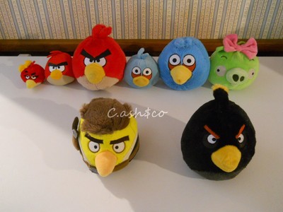 angry birds finger puppets