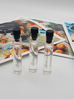 Atelier Cologne Clementine California Travel Size Sample Pefume + Postcard NEW