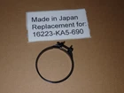 Honda CR125 CR250 CR500 Replacement for Carb Clamp 16223-KA5-690 Made in Japan!