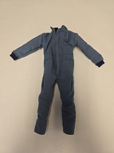 Dragon 1/6 Scale Blue Pilot Jumpsuit Clothes for Male 12