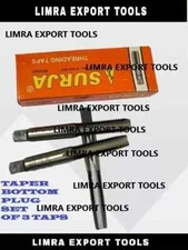 Best Quality BSF Threading Hand Taps Set Of 3 Pcs 5/32"BSF