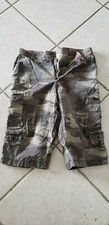 MENS ARMY CARGO CAMOUFLAGE SHORTS CHINO HALF PANT CAMO