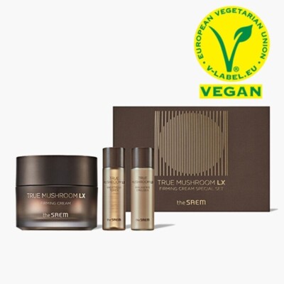 The Saem True Mushroom Lx Firming cream Special Set (3 Items) K-beauty