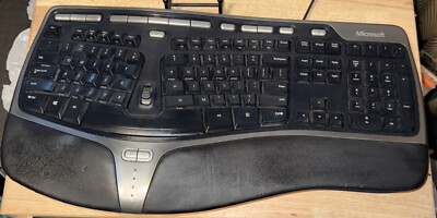 Microsoft Natural Ergonomic Keyboard 4000  V1.0 Tested. W/ Front Tilt Plate!!!