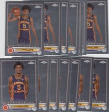 2022 Julian Phillips Topps Chrome McDonald's Lot of 14 - #6 #54 Bulls Tennessee