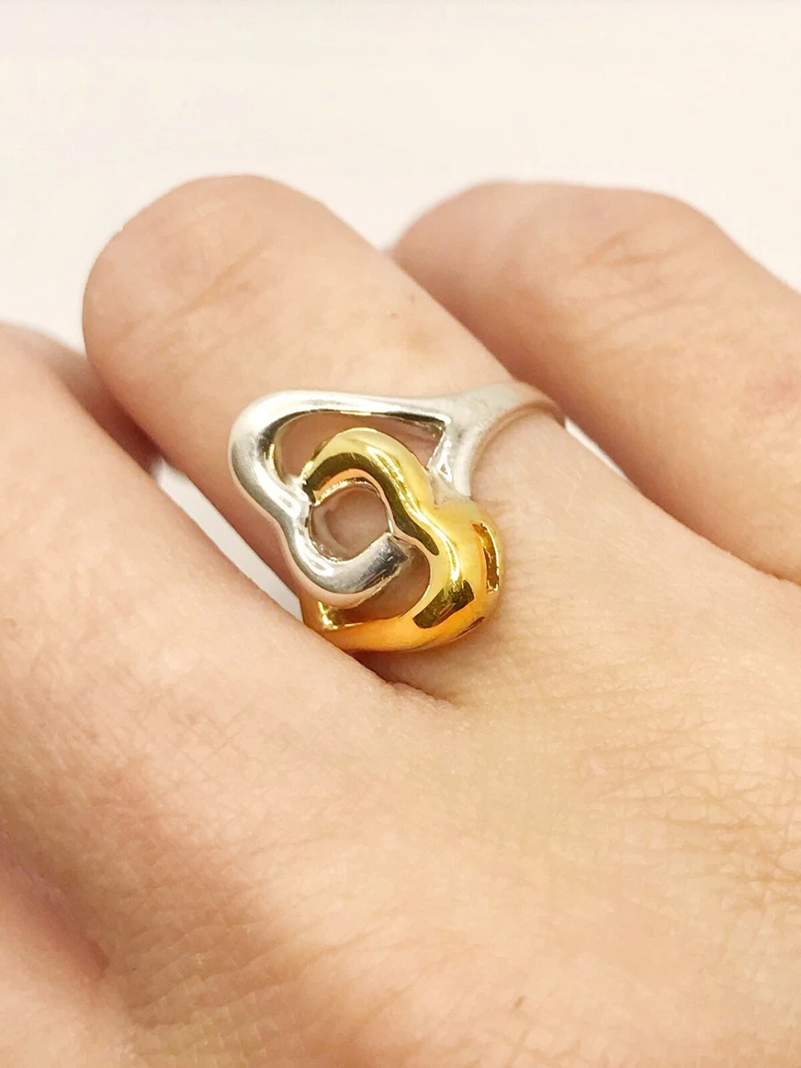 ティファニー ダブル リターントゥ ハート フリンジ リング TO371B ティファニー ダブル リターントゥ ハート フリンジ リング TO371B