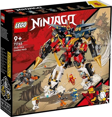 LEGO 71765 Ninjago The Robot Ultra Combo Ninja Aircraft Tank Car 7