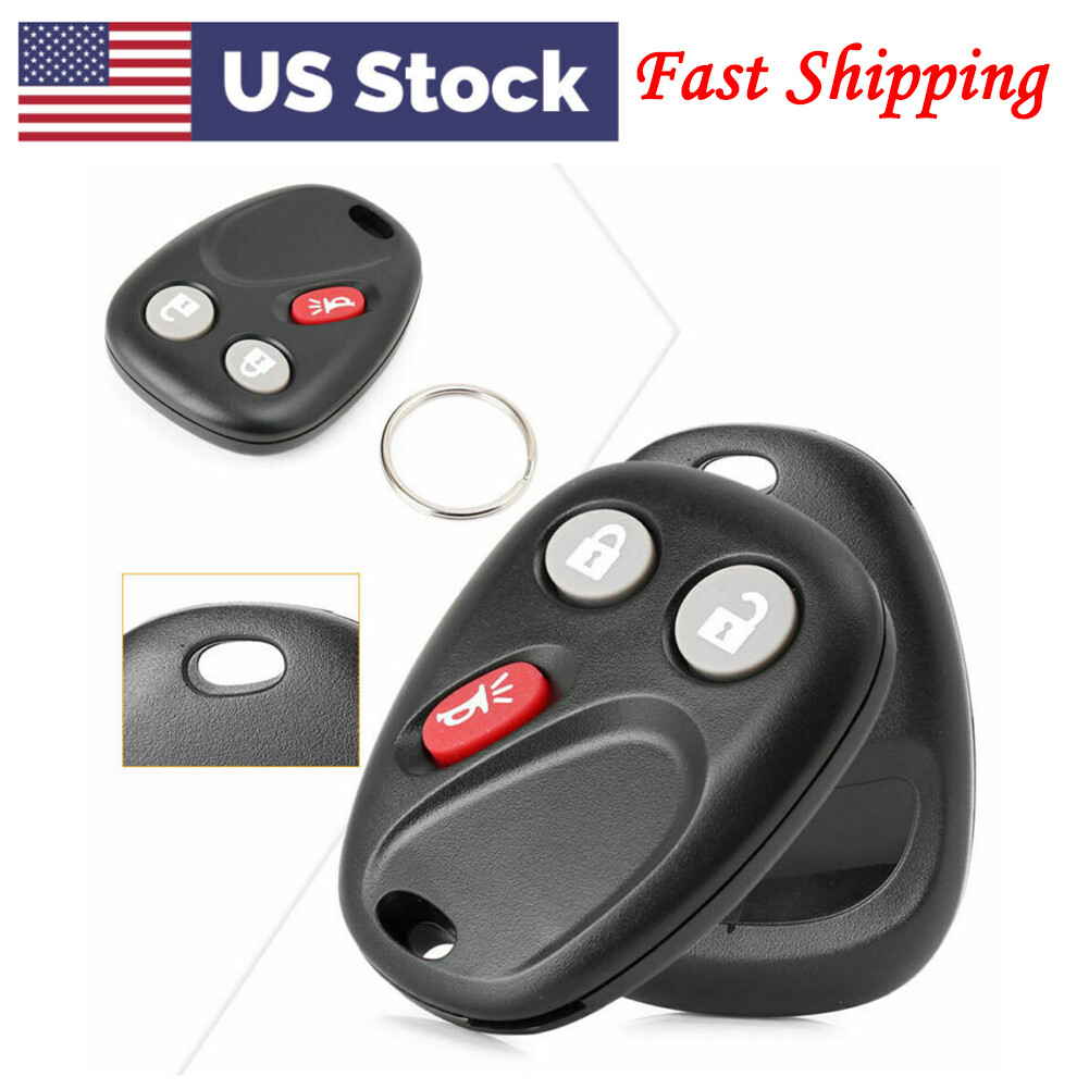 2pcs Replacement Car Keyless Entry Remote Control Key Fob for Chevy Cadillac GMC