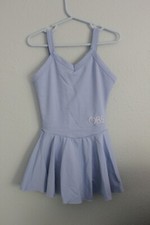 Orlando Ballet School Light Blue 44453 Camisole Dress Size Medium OBS
