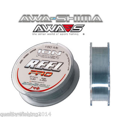 AWA-SHIMA ION POWER S-MISSILE FLUO 600mt 0.23 fishing line monofilament AWA`S