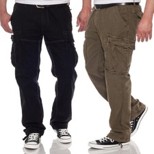 JET LAG Herren Cargohose 17-275 Freizeithose in Schwarz oder Oliv