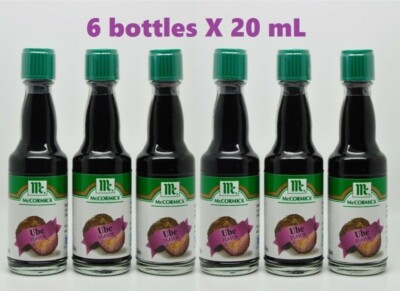 6 Pack - McCormick Ube Extract 20ml Each Bottle 