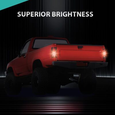 Purchase BLACK ALTEZZA TAIL LIGHTS BRAKE LAMP 1989-1995 TOYOTA HILUX PICKUP TRUCK CAB SR5 In - Foto 7