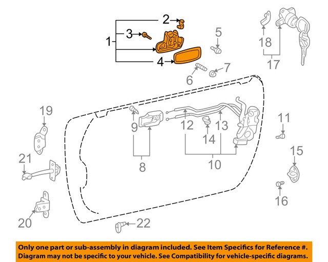 TOYOTA OEM 0005 Mr2 Spyderoutside Door Handle Right 6921012290C1 for