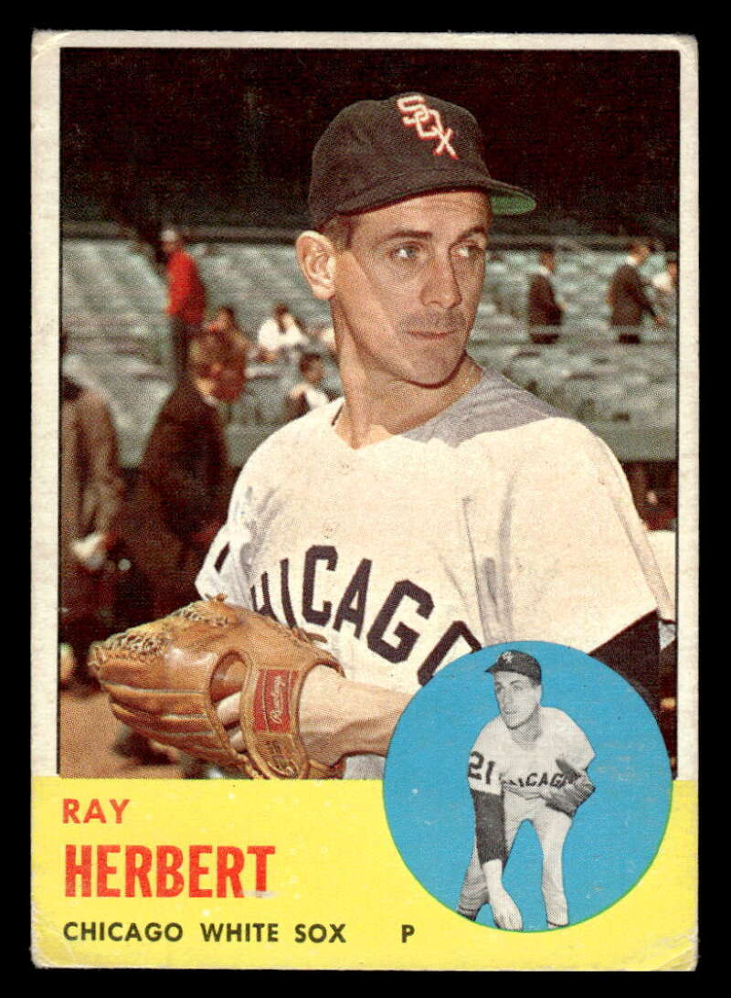 1963 Topps Ray Herbert Chicago White Sox High Number #560 VG XX5674