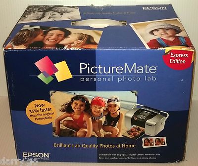Epson PictureMate Express Digital Personal Photo Lab Inkjet Printer NEW OPEN BOX