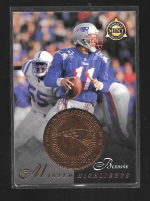 1997 Pinnacle Mint Highlights #22 Drew Bledsoe (Patriots)