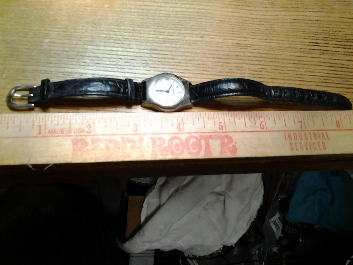 Carriage watch leather cheap