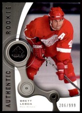 2005-06 SP Game Used Brett Lebda RC 206/999 #105