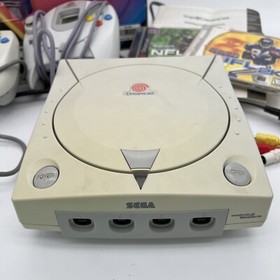 Sega Dreamcast System White Console HKT-3020 (NTSC) Tested CIB Bundle
