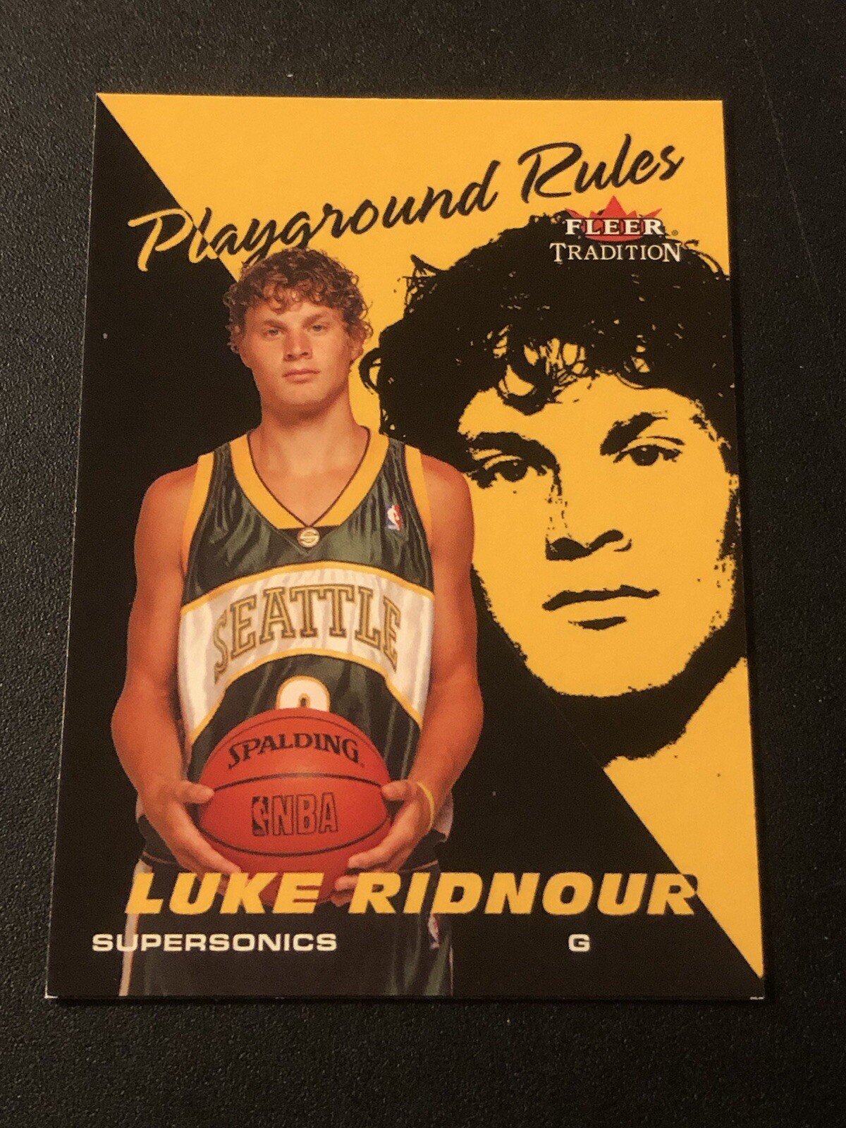 2003-04 Fleer Tradition Playground Rules Luke Ridnour #14PR Rookie RC